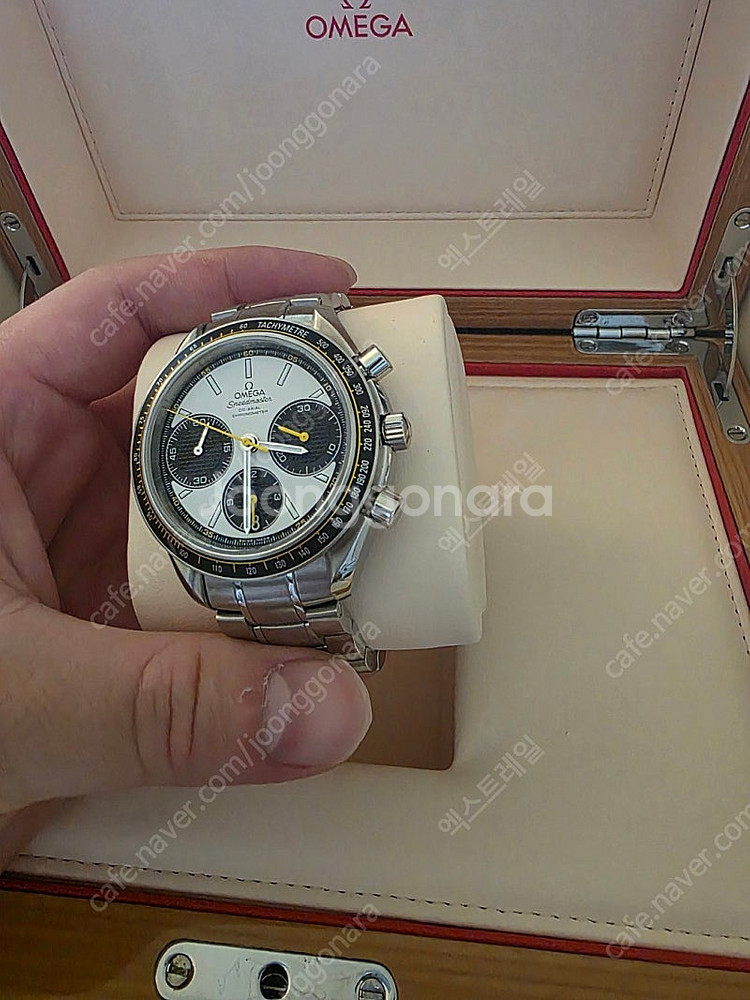 오메가 스피드마스터 흰판2018년식 판매합니다--1