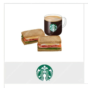 스타벅스 B.E.L.T 샌드위치 + 카페 아메리카노 T