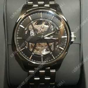 해밀턴 재즈마스터 신형 스켈레톤 오토 앤트러사이트 거의 새제품