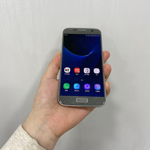 34476 갤럭시S7 실버 32GB 부산 중고폰 팝니다 4만원