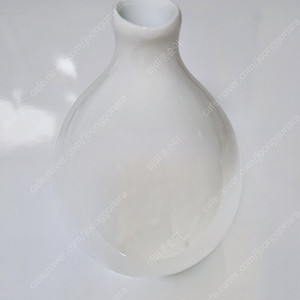 라기환 백자주병(달항아리)