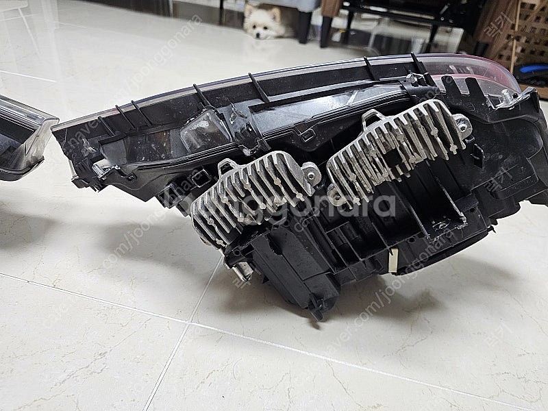 BMW 3시리즈 F30 순정 헤드라이트 1대분 (전체 ...--2