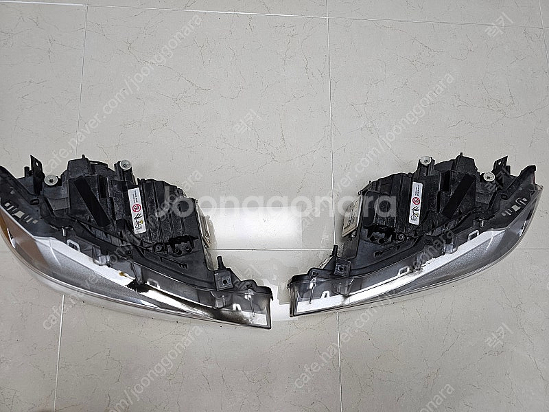 BMW 3시리즈 F30 순정 헤드라이트 1대분 (전체 ...--4