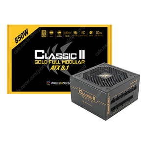 마이크로닉스 Classic II 850W 80PLUS골드 풀모듈러 ATX3.1