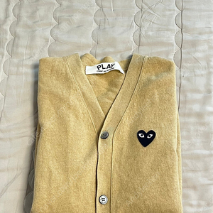 (XL) 꼼데가르송 가디건 베이지 105~110