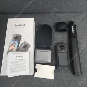 인스타360x3 모터사이클 번들 상태 좋아요