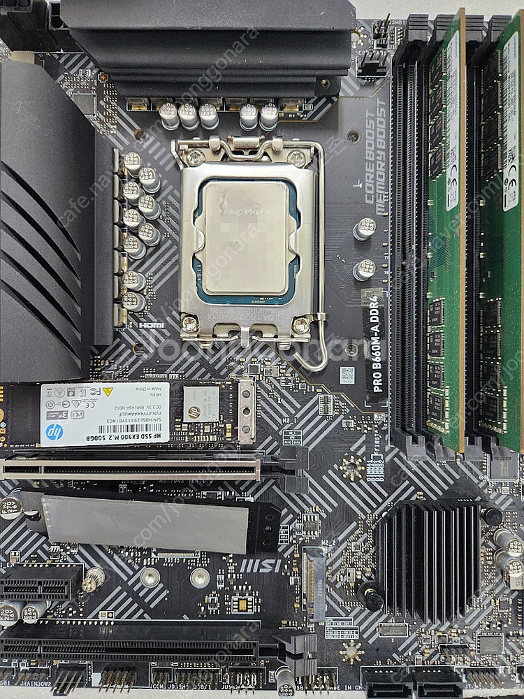 I5 12500 MSI B660M A 삼성D4 8G *...--0