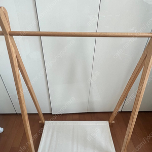 온핑 행어 스탠딩행거 오크색상