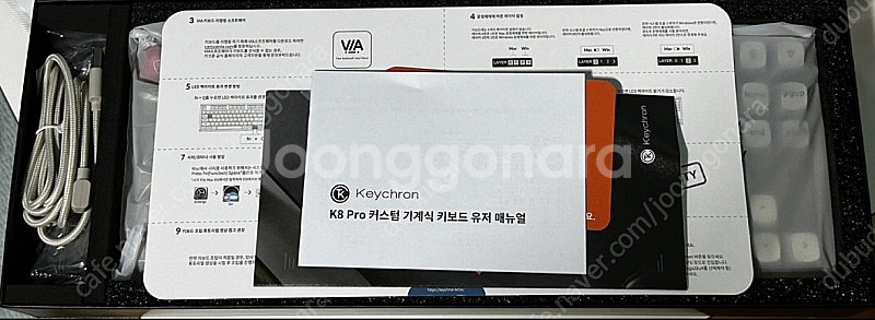 키크론 K8 PRO 레트로 알루미늄 저소음 적축무선 기...--1