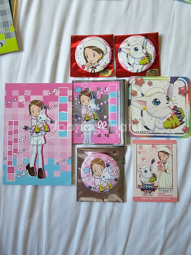 파워디지몬 나리 가트몬 히카리 콜라보 굿즈 판매합니다 ...--0