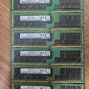 삼성 DDR4 32GB ECC REG 램 6개
