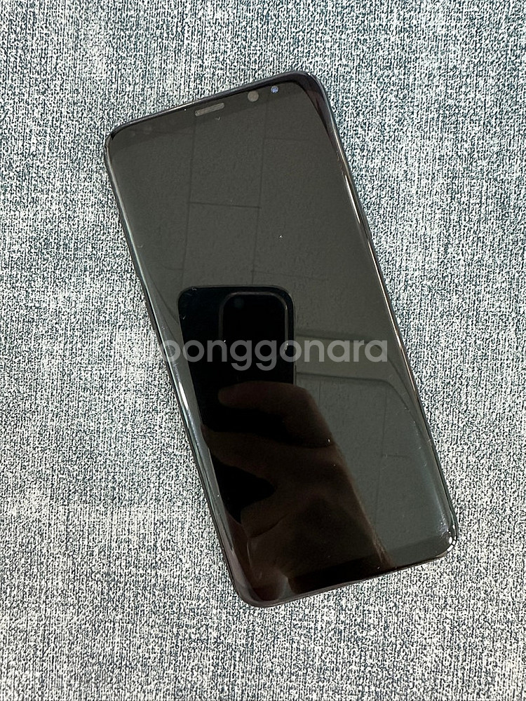갤럭시S8+ 128G 블랙 무잔상 상태좋은 단말기 8만...--4