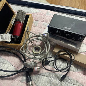 Minifuse 1 오디오 인터페이스 ,아반톤 ck6 마이크