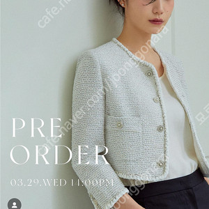 Hansstyle 한스스타일 트리밍 크롭 자켓