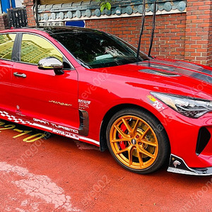 스팅어 19인치 휠 BBS가품