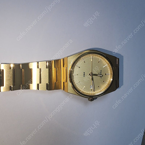 티쏘 금장 쿼츠 40mm