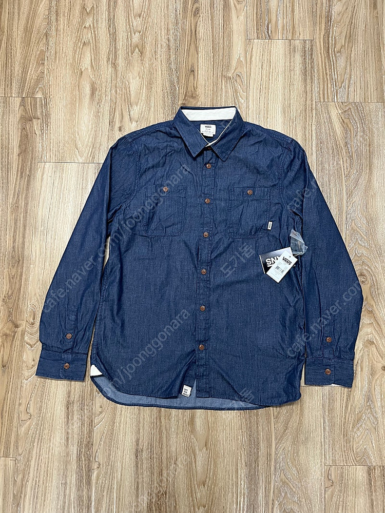 반스 데님 셔츠 M/L--1