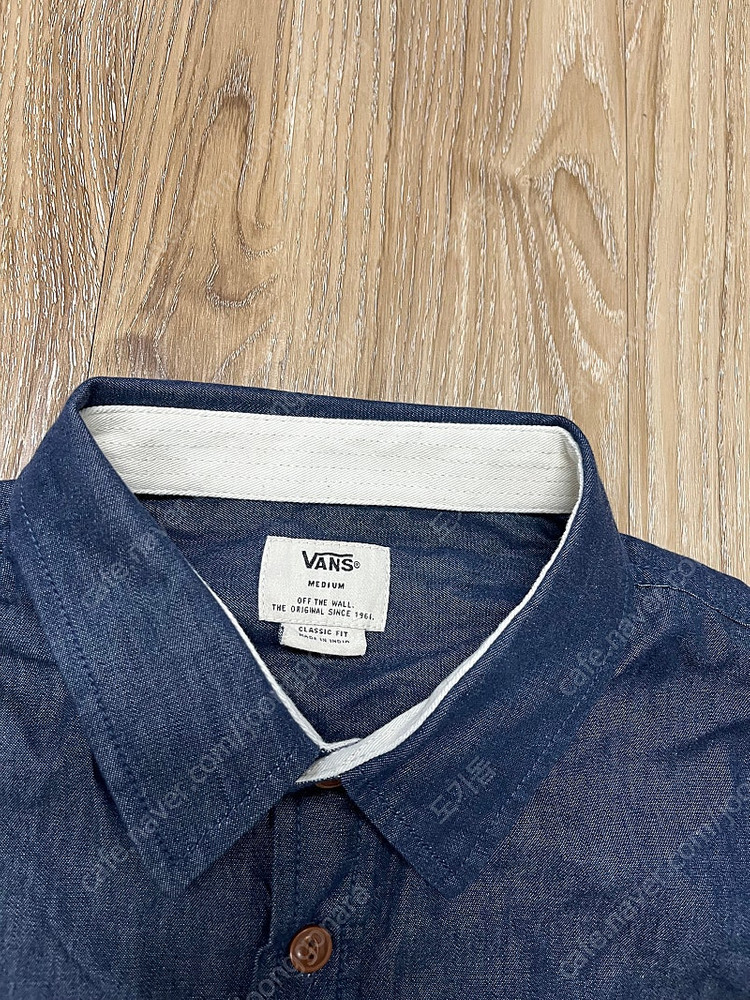 반스 데님 셔츠 M/L--3