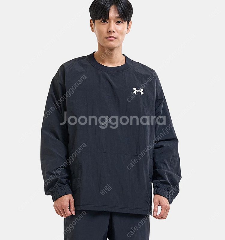 [구매]언더아머 APAC 크링클 우븐 맨투맨 2XL~3...--1