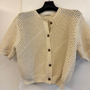 한섬 더캐시미어 크로셰 가디건(24년도) 및 스커트