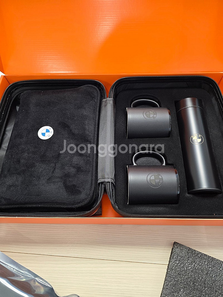 BMW 레이디백 + 보냉병 + 담요 + 머그컵, 박스채...--1