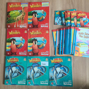 (구버젼) 원더스교재 Wonders 1.3-1.6, 2.1-2.3 Leveled Reader 35권&cd
