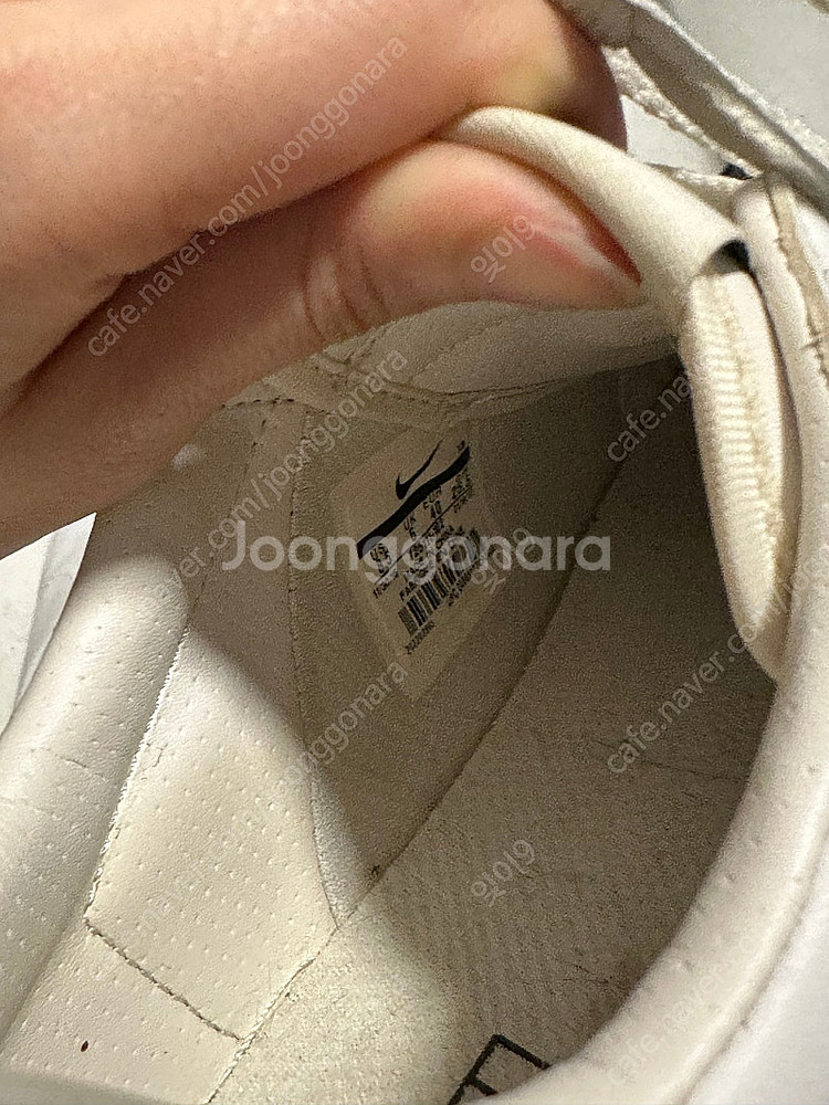 나이키 테니스 클래식 울트라 레더 화이트--4