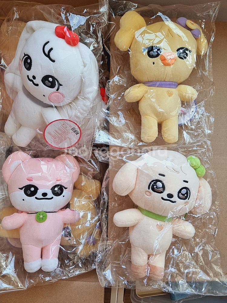 아이브 미니브 체리 나오리 강안지 플러시 인형--0