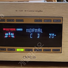 아남 델타 오디오 Anam delta AV-3500 앰프, 리모컨 포함