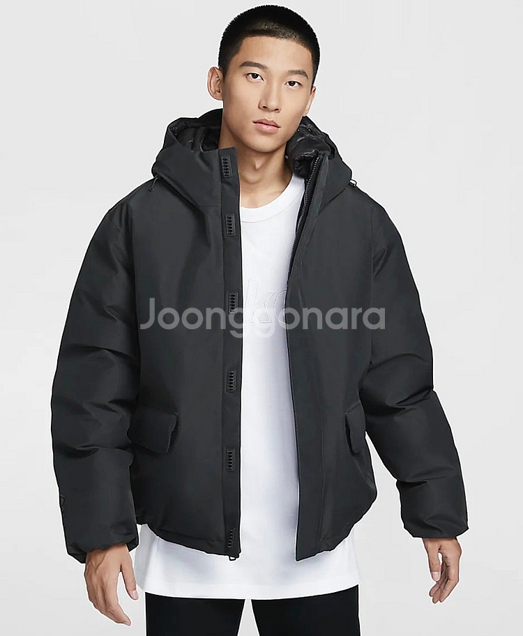 [M L XL] 나이키 테크 고어텍스 써마핏 패딩 자켓--0