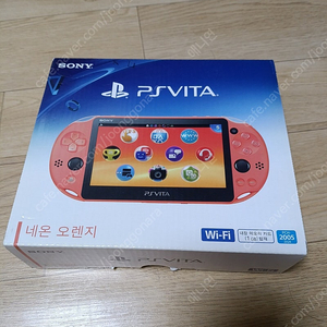 PS Vita 2세대 네온 오렌지 PCH-2005.