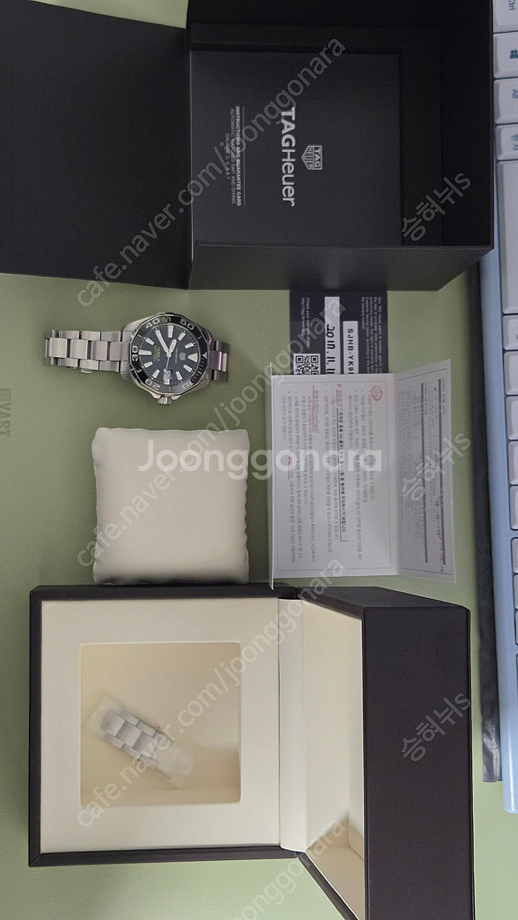 ​태그호이어 아쿠아레이서 300 43mm 오토매틱--0