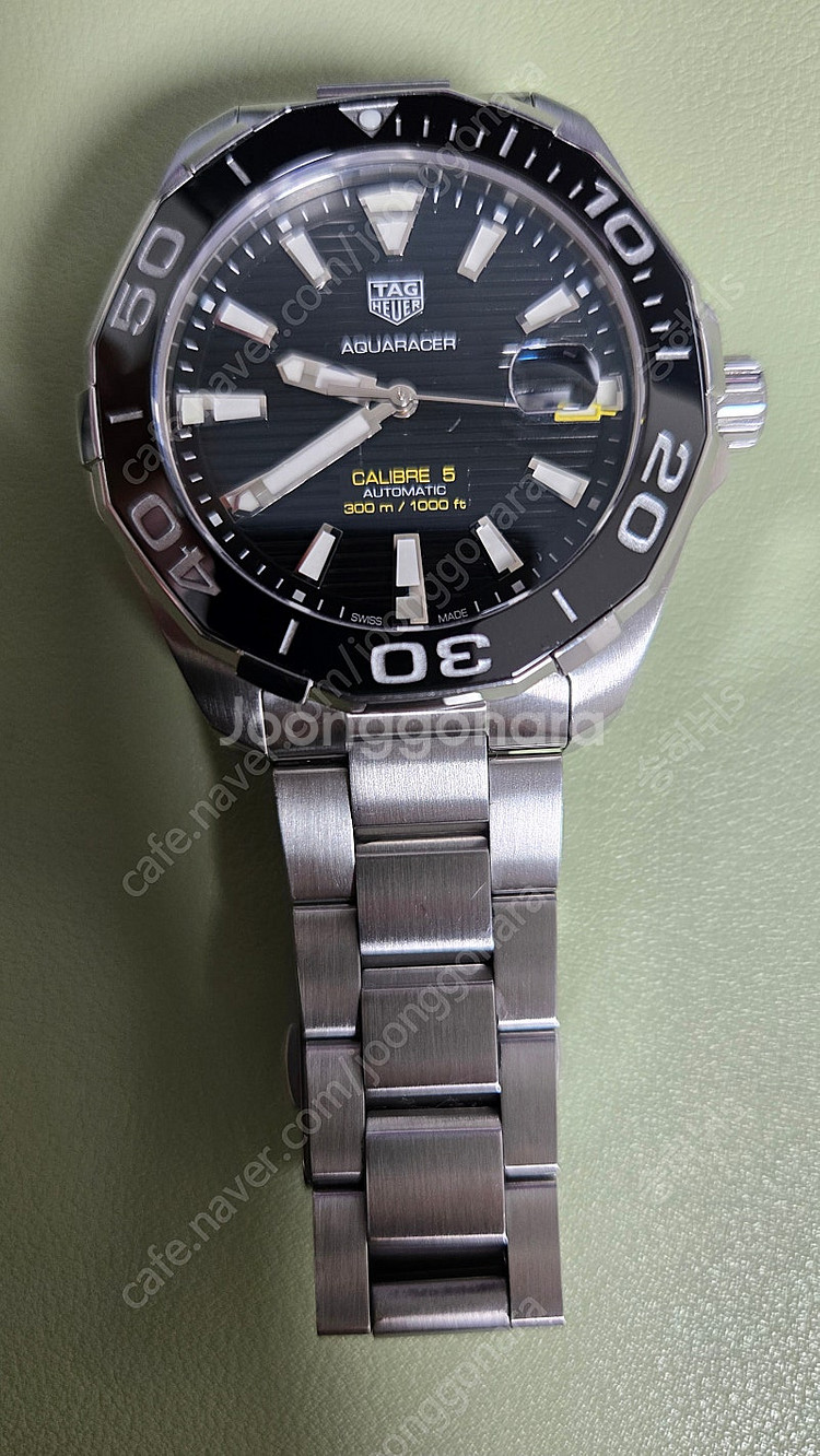 ​태그호이어 아쿠아레이서 300 43mm 오토매틱--5