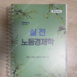 실전 노동경제학 김용수 기본서 팝니다