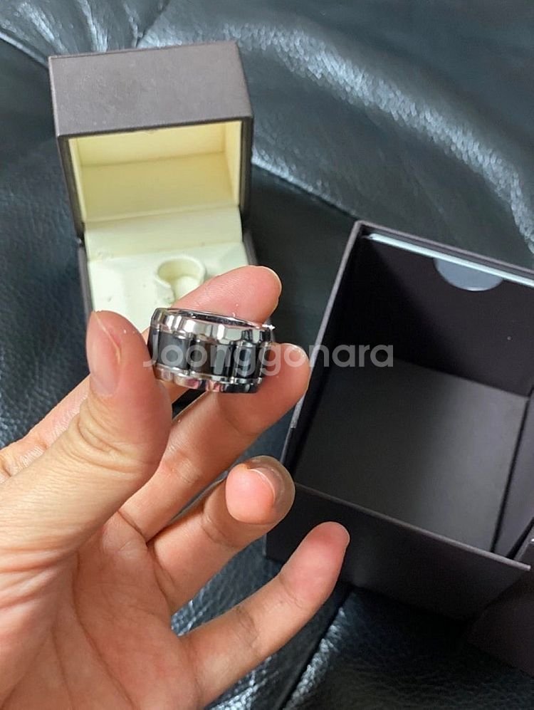태그호이어 세라믹 다이아몬드 반지 (14k 18k 까르...--0