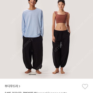 부디무드라 다이애그널 조거