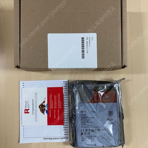 미개봉 새상품 Segate 아이언울프 NAS HDD 12TB 판매합니다.