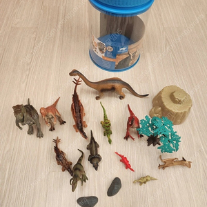 공룡모형 보드게임 공룡책
