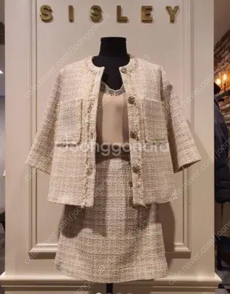 시슬리 트위드 셋업 마인 산드로 띠어리 아뜨랑스 듀엘 보브 시슬리 쥬크 잇미샤 한섬 sjsj 시스템 마인 렌느 베니...--0