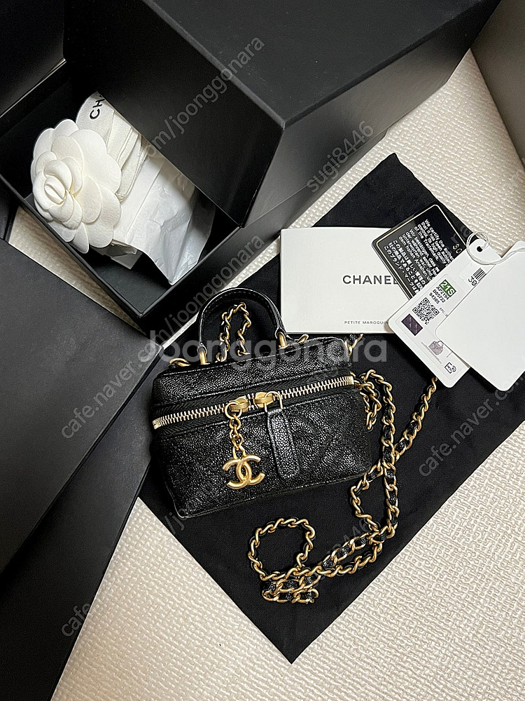 샤넬 탑핸들 미니 베니티백 AP2194 공방컬렉션 시즌백(새상품급)--0