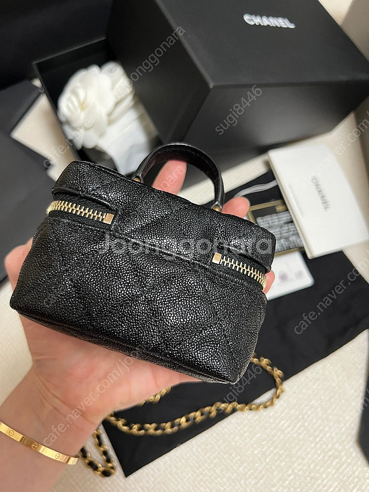 샤넬 탑핸들 미니 베니티백 AP2194 공방컬렉션 시즌백(새상품급)--3