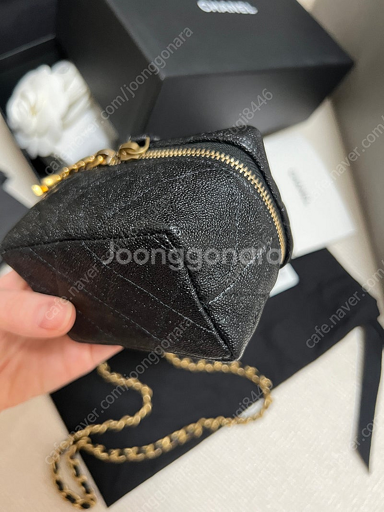 샤넬 탑핸들 미니 베니티백 AP2194 공방컬렉션 시즌백(새상품급)--4