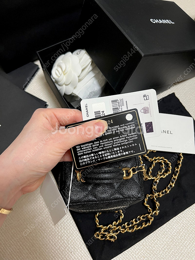 샤넬 탑핸들 미니 베니티백 AP2194 공방컬렉션 시즌백(새상품급)--6