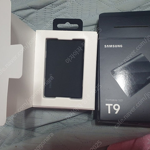 미사용 포터블 외장SSD T9 2TB USB 3.2 Gen 2x2 MU-PG2T0B/WW (정품) 삼성전자 메모리