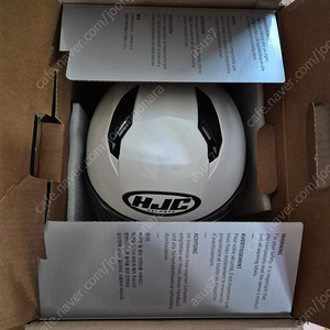 HJC 홍진 C10 풀페이스 헬멧(화이트, XL) 판매합니다. 풀박스, 2회 착용