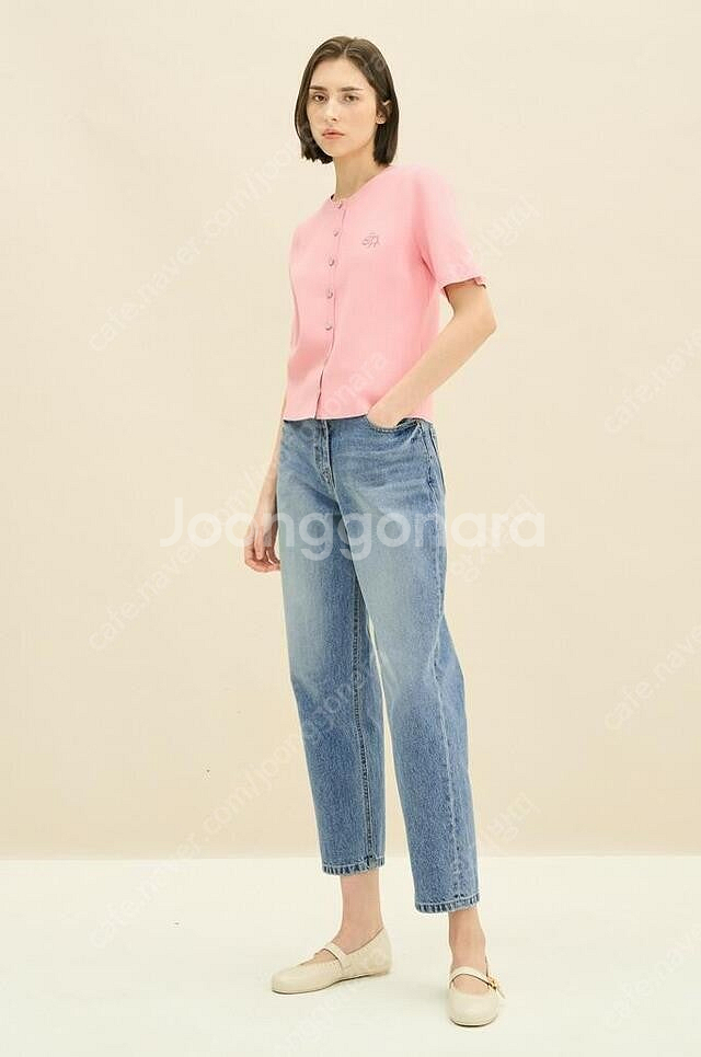(정가565000원 새상품) 타임 엠브로이더리 슬릿 가...--1