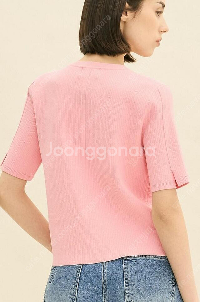 (정가565000원 새상품) 타임 엠브로이더리 슬릿 가...--5