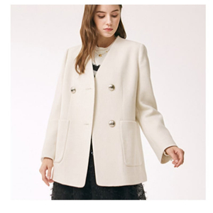 MINE 노카라 더블자켓 76