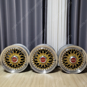 정품 BBS RS 15 인치 휠 타이어