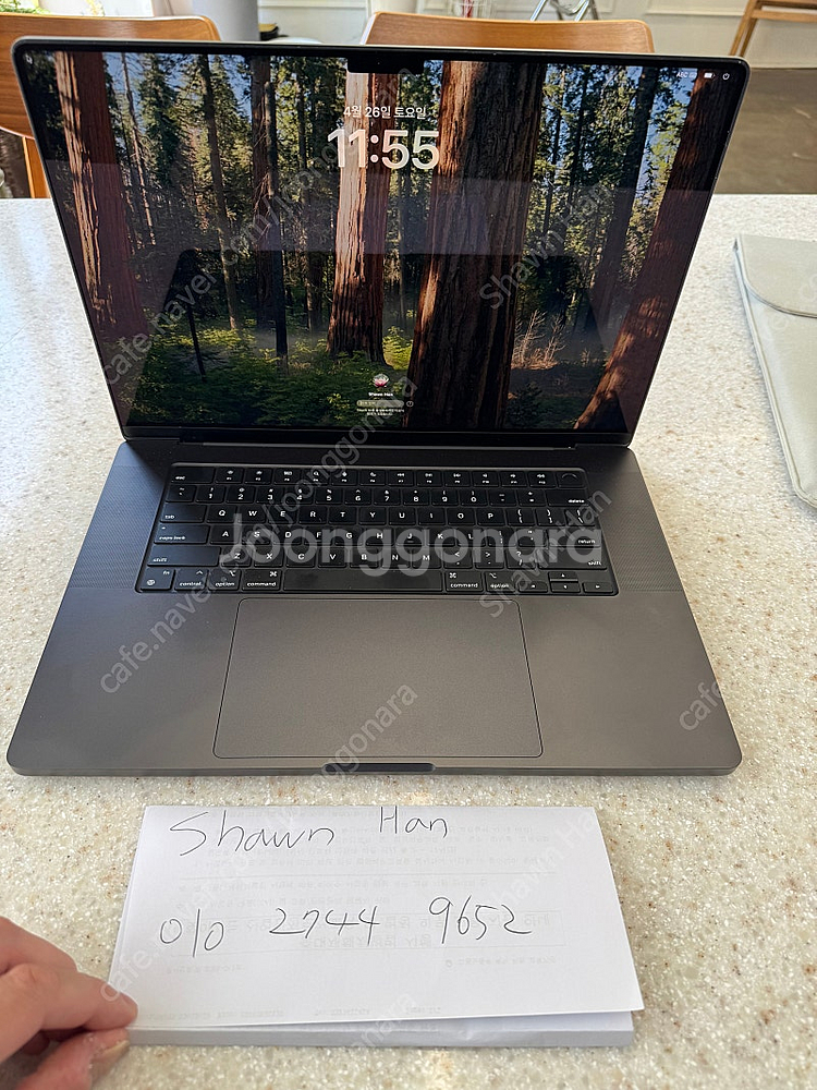 맥북프로 16인치 m3 max 36기가램 1TB ssd...--1